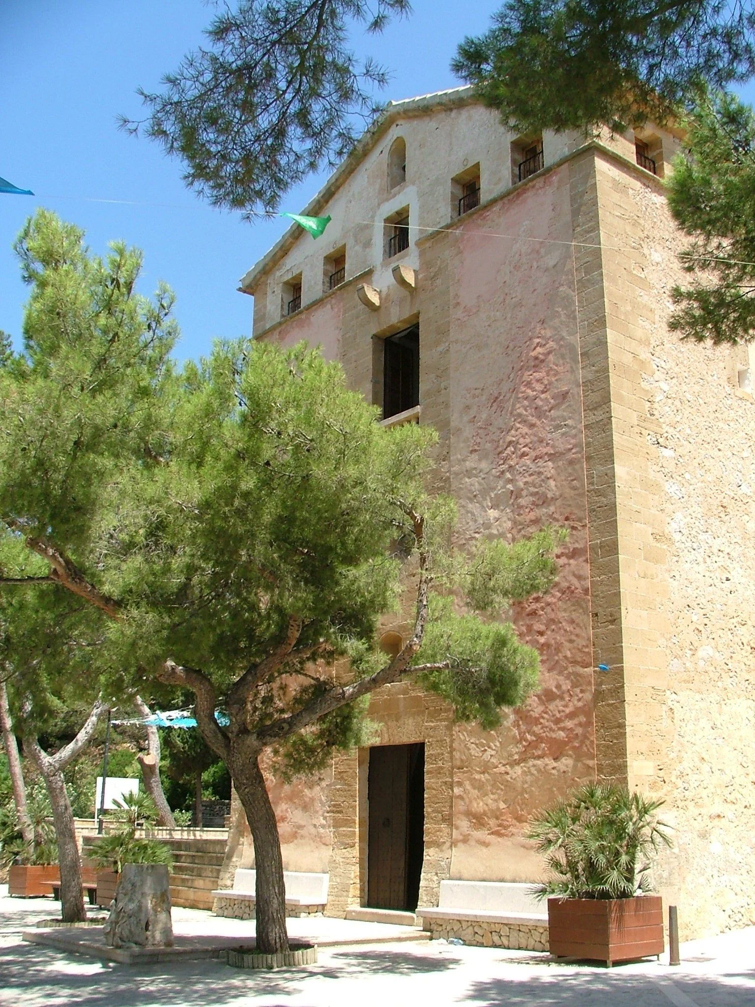 La vue depuis le belvédère de la Victòria