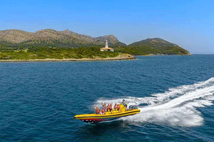 Speedboat My Sea Experience, photo aérienne de l’opérateur