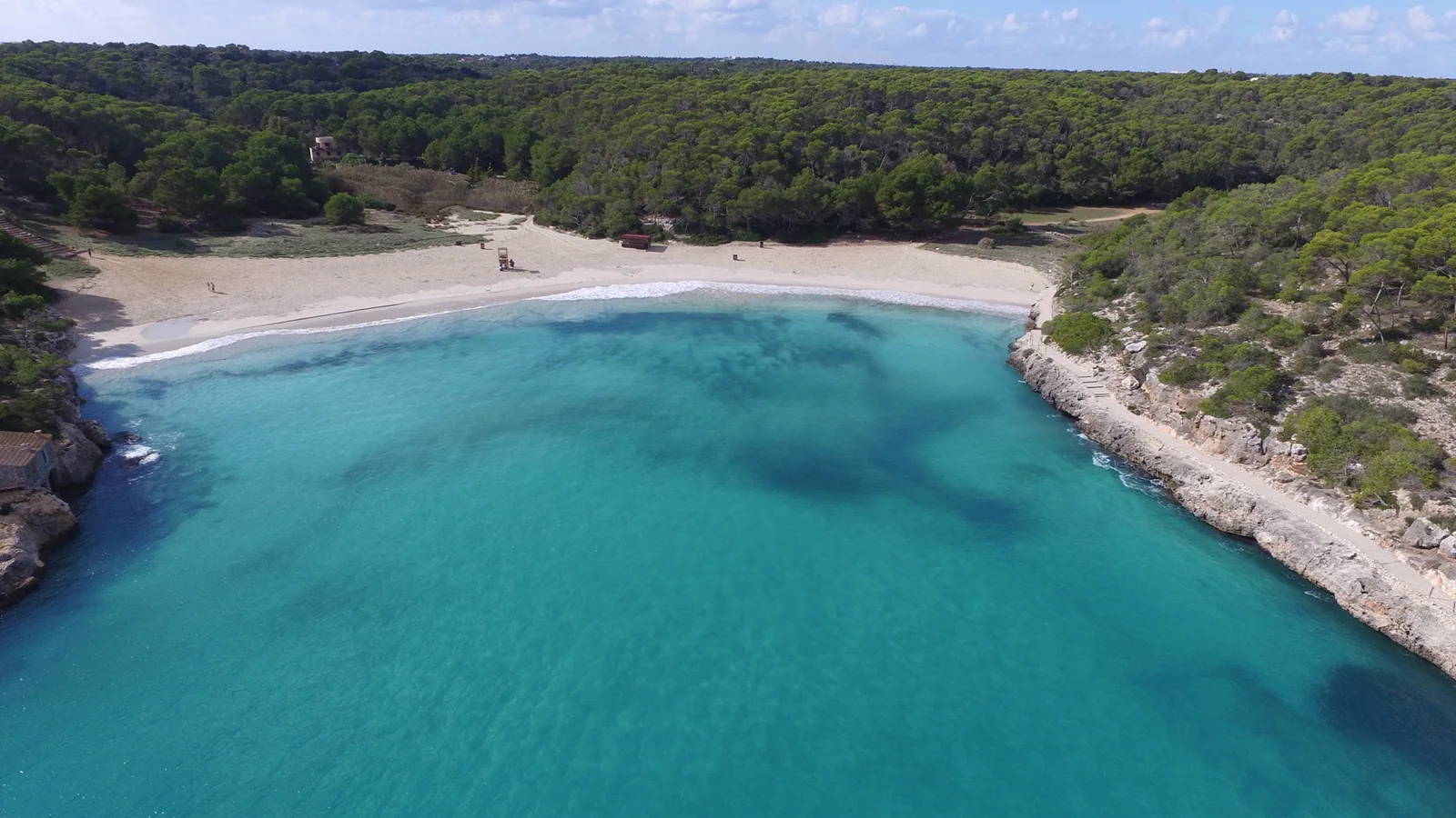 S’Amarador, l’une des deux plages de Cala Mondragó · office de tourisme des Baléares