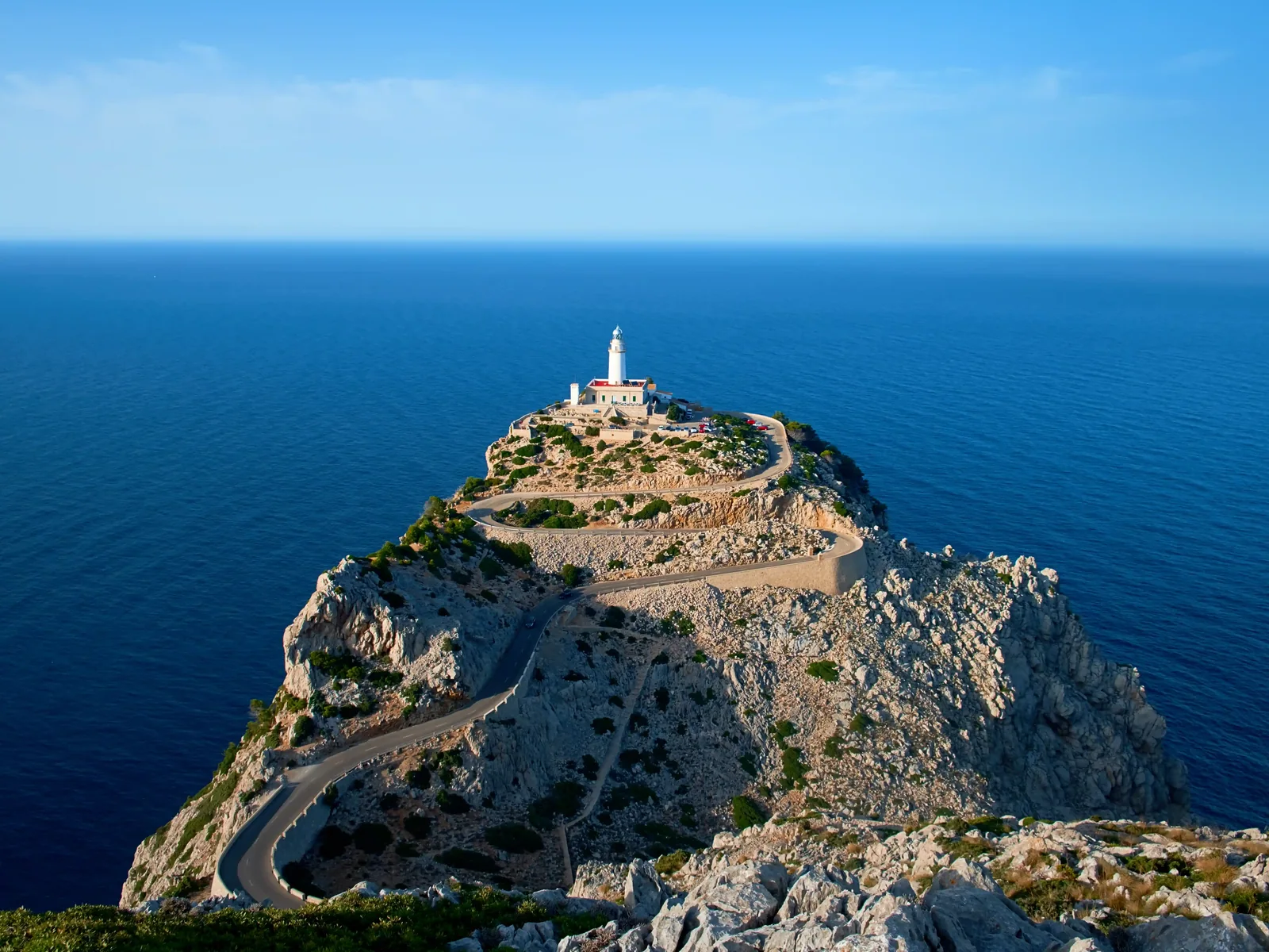 Le Cap de Formentor dans la lumière du soir